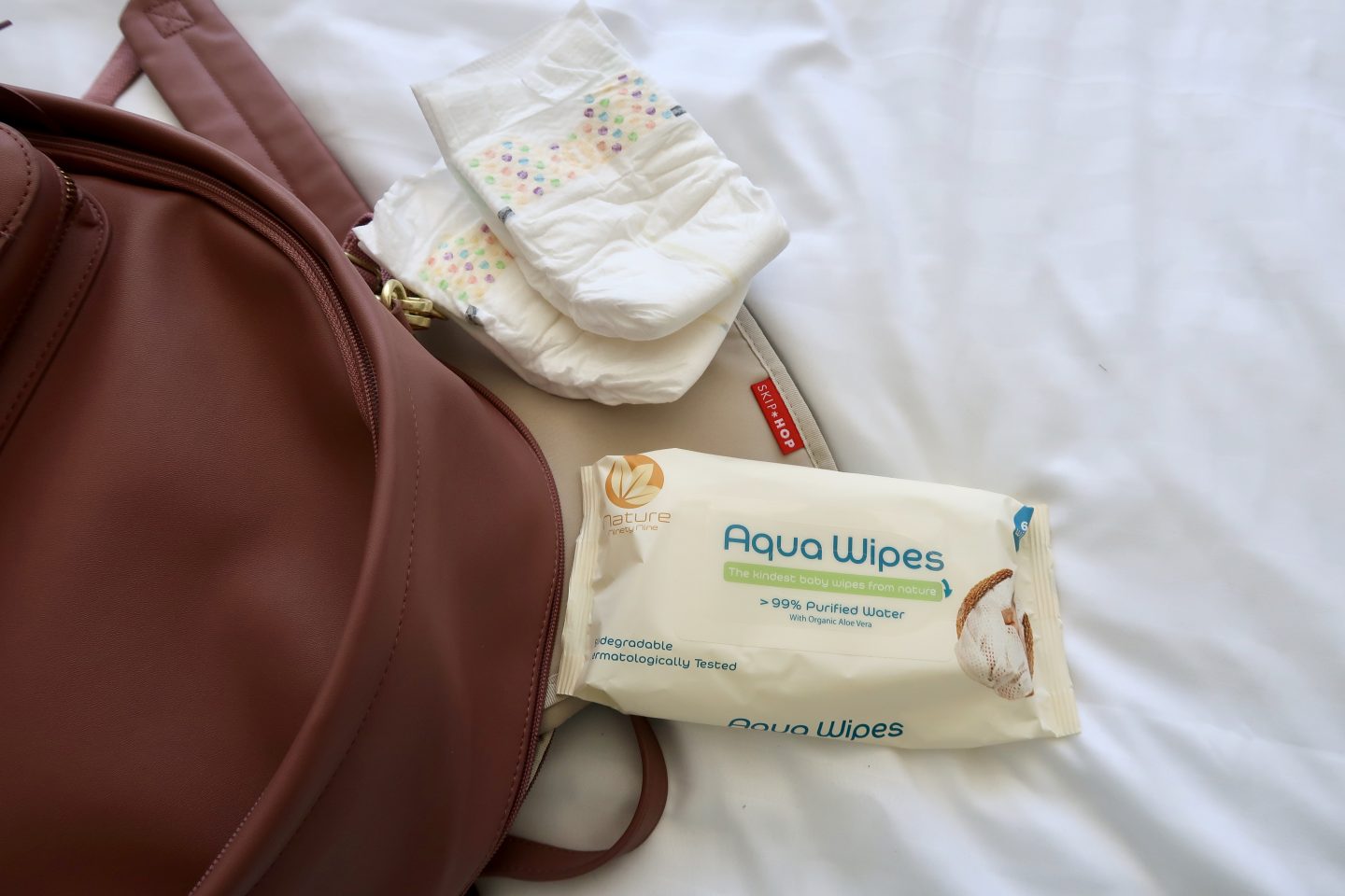 5 Things I'm Doing Differently With My Second Baby | Aqua Wipes https://oddhogg.com