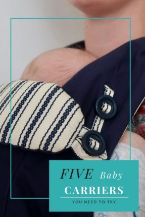 5 Baby Carriers You Need To Try | When I was a first time mom I was totally confused by the world of stretchy wraps, slings and baby carriers. This time I am far more confident in picking a comfortable baby carrier for a toddler or a baby. I have selected the 5 best baby carrier that I think you really must try www.oddhogg.com