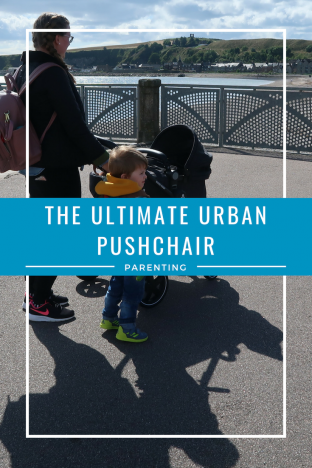 The ultimate urban pushchair | A mother and 2 children pushing a pram www.oddhogg.com