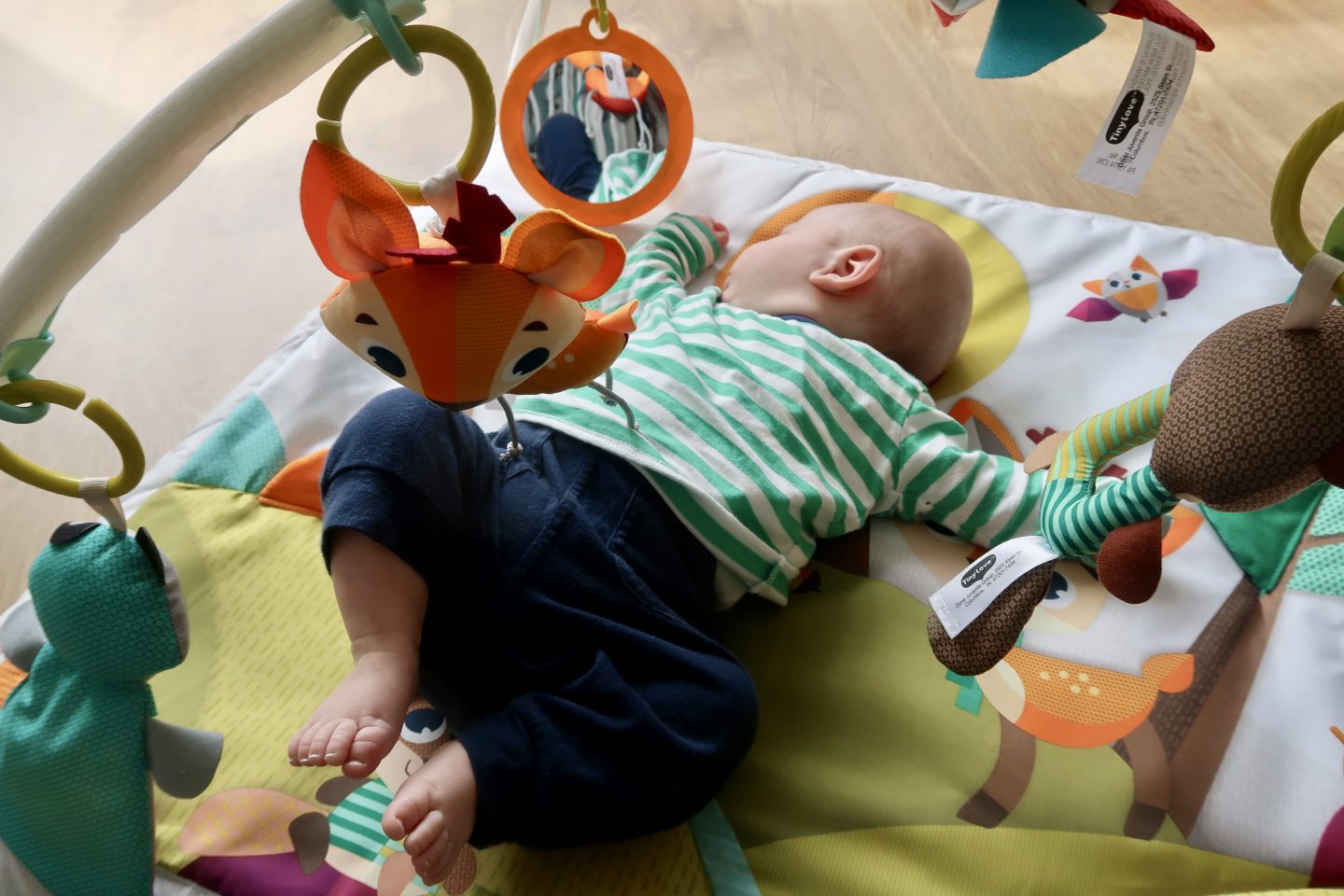Newborn Favourites For Baby Number 2 | Tiny Love Gymini www.oddhogg.com