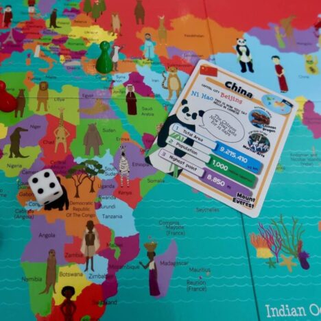 A Discover The World board game