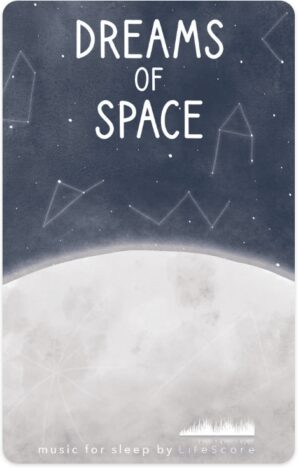 A moon with some constellations