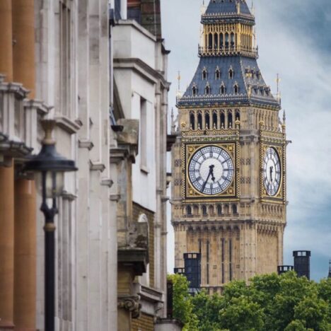 A view of Big Ben in London