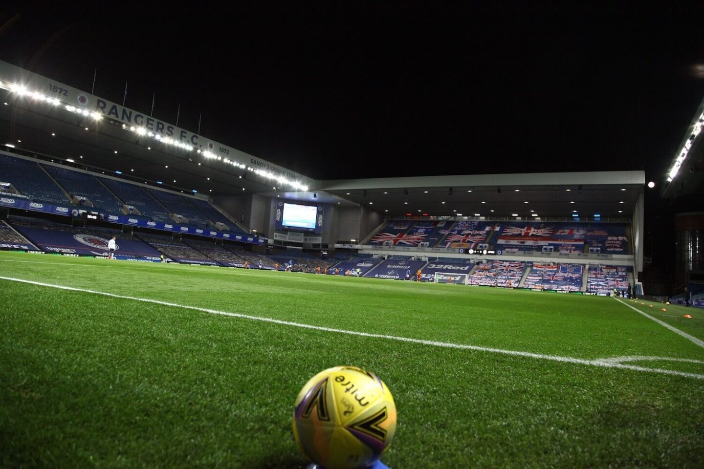 Ibrox football stadium